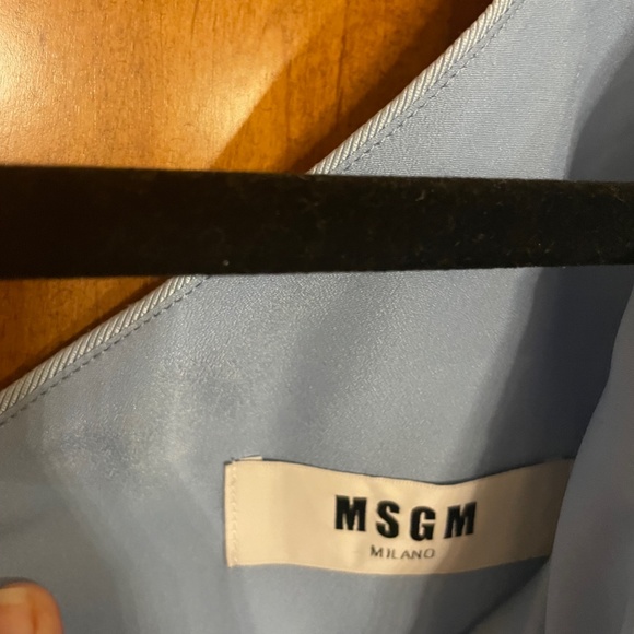 MSGM One-Shoulder Sleeveless Blouse - Picture 5 of 6